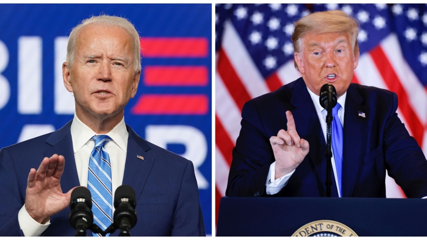 Ông Biden cho rằng Tổng thống Trump đang nhân nhượng Nga trong xung đột Ukraine